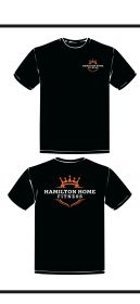 Hamilton Home Fitness Logo T Shirt BLACK (size: S)