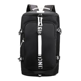 Large Capacity Casual Male and Female Backpack as Travel, Fitness, Mountain Climbing of Bag (Color: Black)