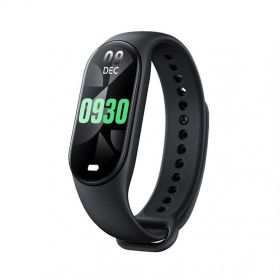 2023 New M8 Smart Watch Sports Fitness Watches Men Women Smart Bracelet (Color: Black)