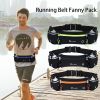 Adjustable Running Belt Fanny Pack With 2 Water Bottle Holder For Men And Women For Fitness Jogging Hiking Travel