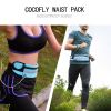 Unisex Portable Waist Bag; Canvas Outdoor Phone Holder; Waterproof Belt Bag; Fitness Sport Accessories For Running And Jogging
